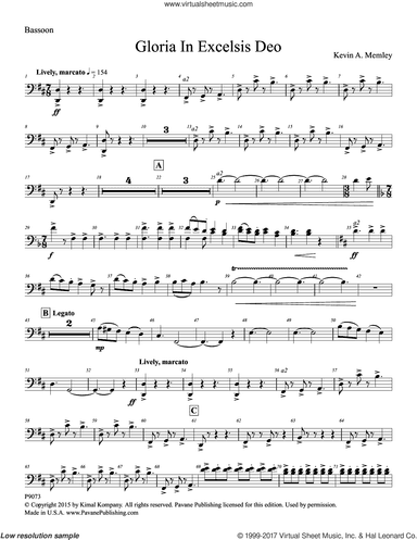 Gloria in Excelsis Deo (Full Orchestration Parts)
