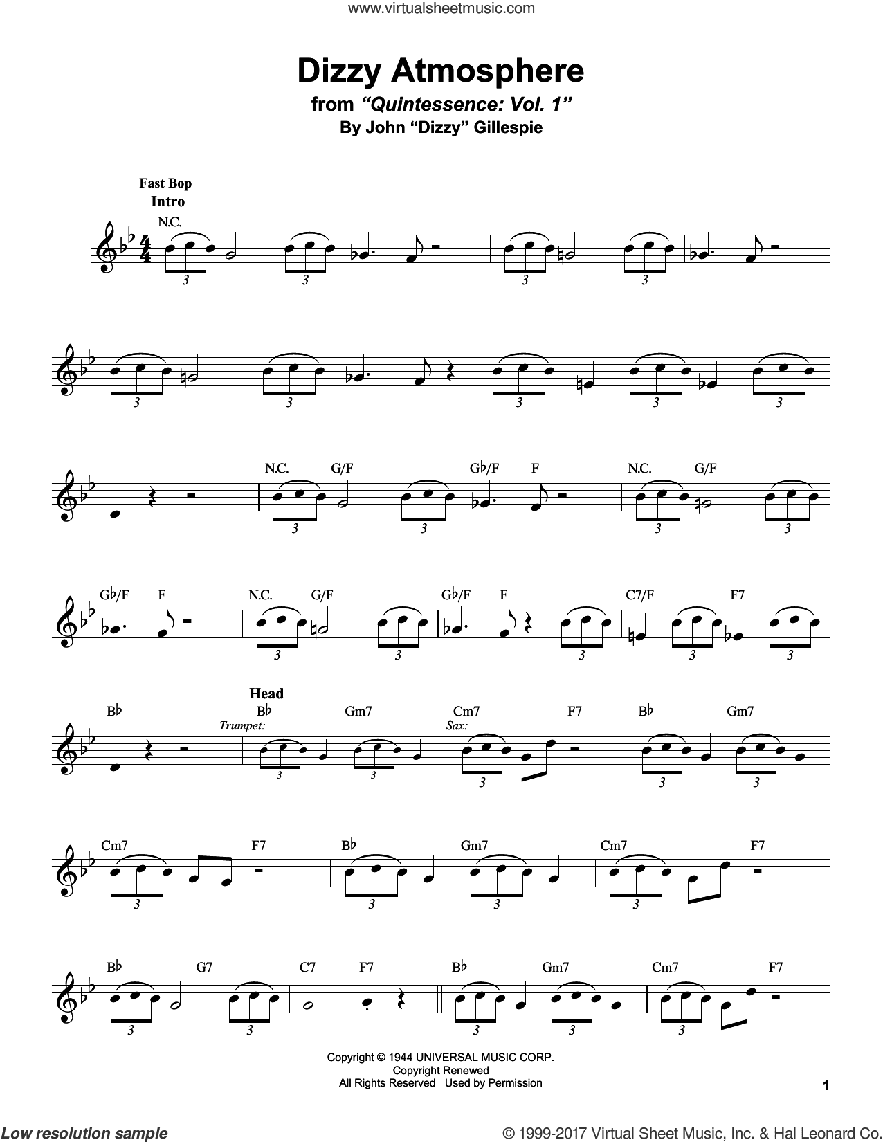 Dizzy Atmosphere