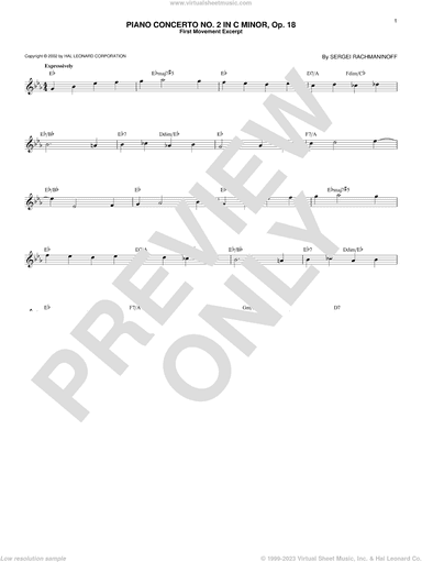 Piano Concerto No. 2 In C Minor, Op. 18