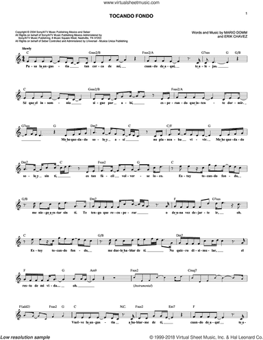 Tocando Fondo