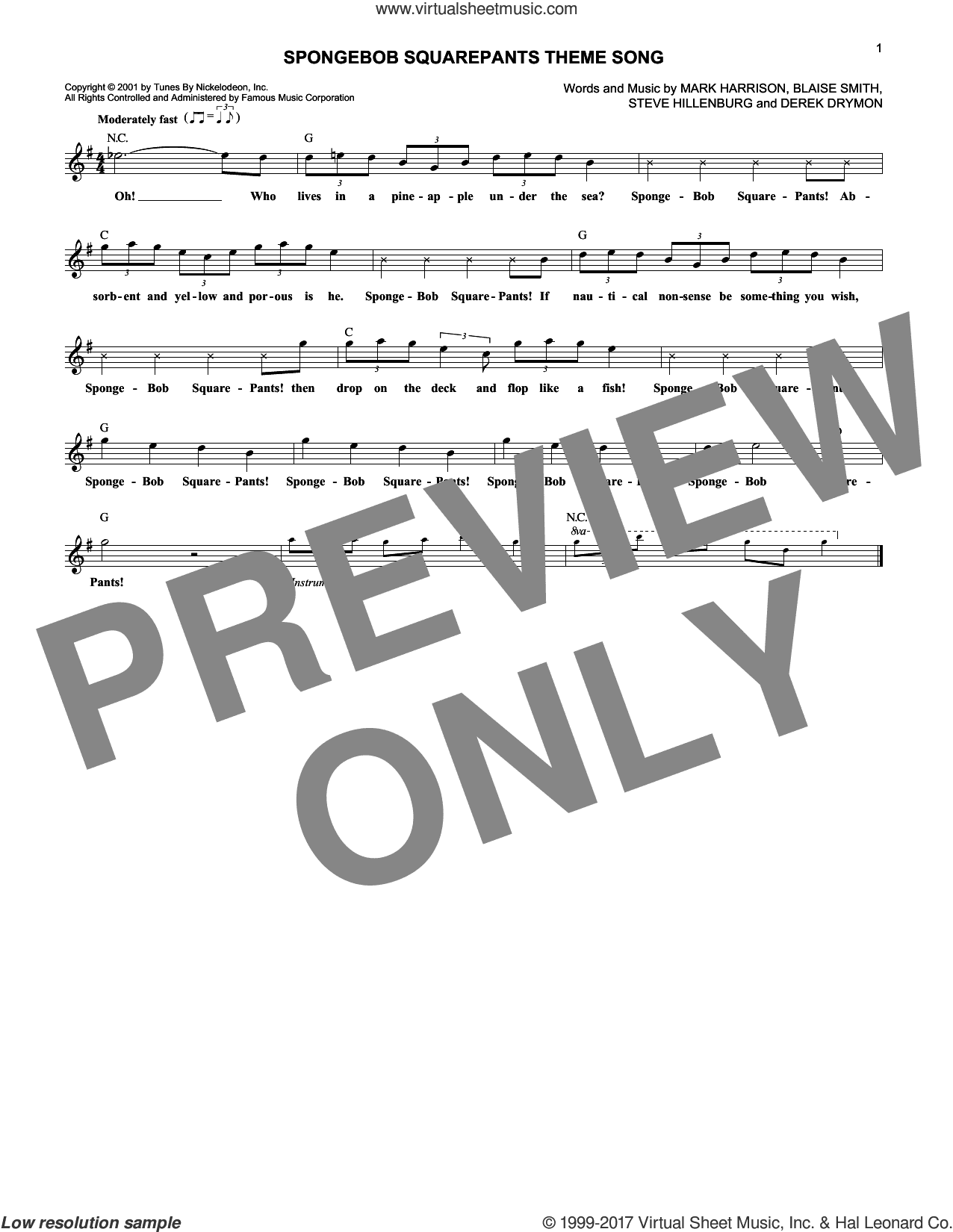 SpongeBob SquarePants Theme Song