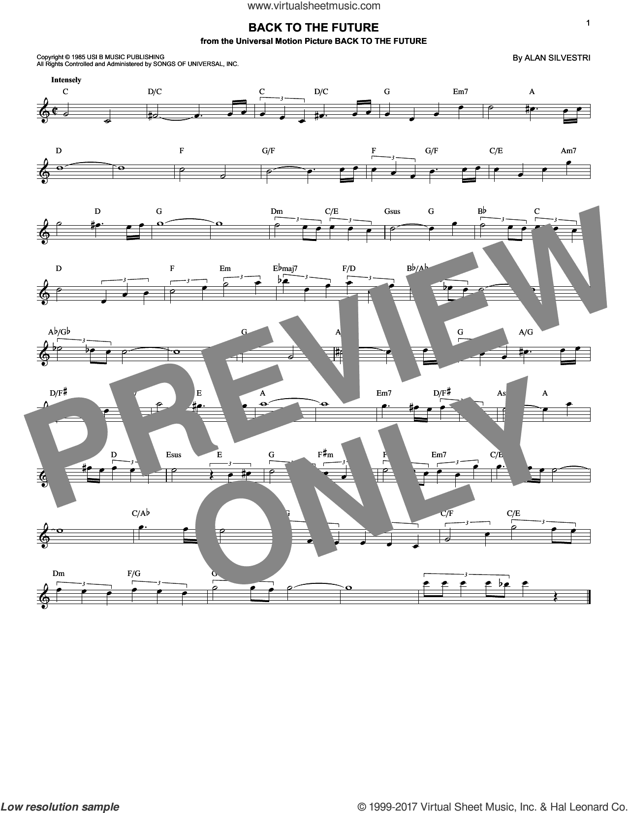 Back To The Future (Theme)