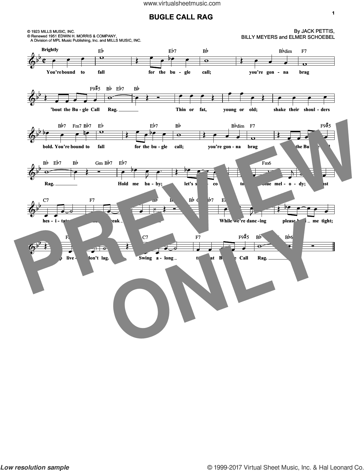 Bugle Call Rag