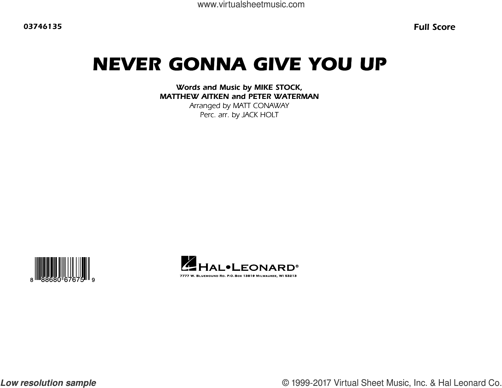 Never Gonna Give You Up (COMPLETE)