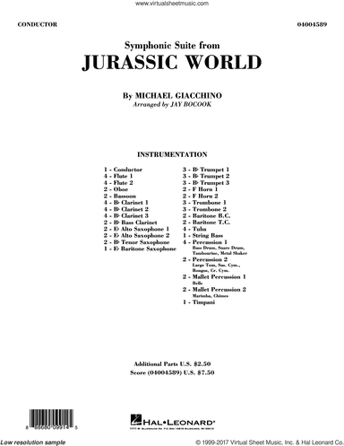 Jurassic World (Symphonic Suite) (COMPLETE)