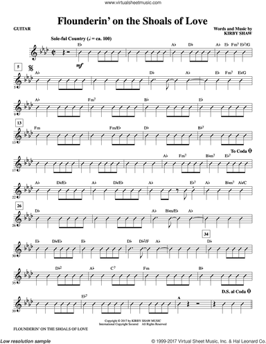 Flounderin' on the Shoals of Love (complete set of parts)