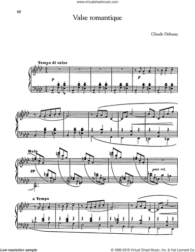 Valse Romantique, (intermediate)