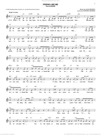 Friend Like Me (from Aladdin)