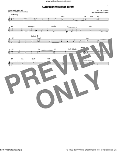 Father Knows Best Theme