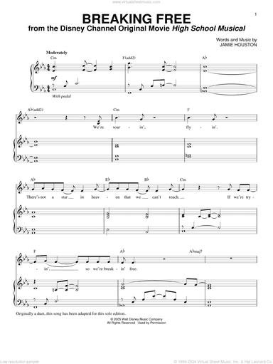 Breaking Free (from High School Musical)