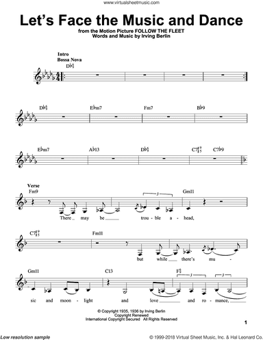 Let's Face The Music And Dance