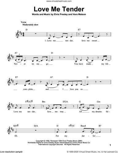 Love Me Tender