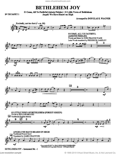 Bethlehem Joy (Medley) (complete set of parts)