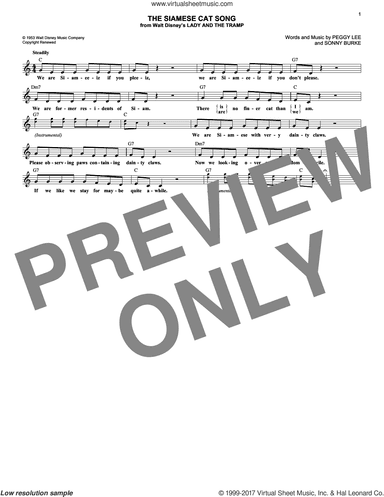 The Siamese Cat Song (from Lady And The Tramp)