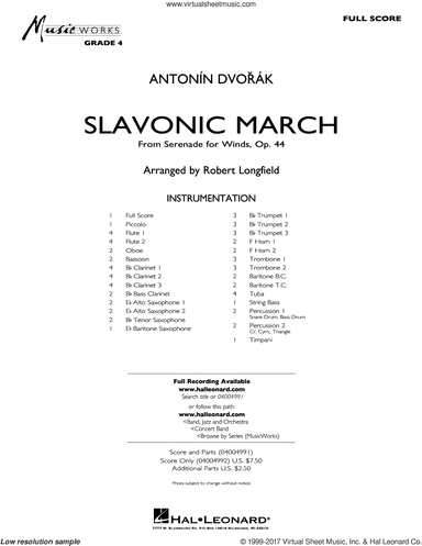 Slavonic March (from Serenade for Winds, Op. 44)
