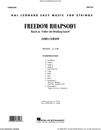 Freedom Rhapsody (based on "Follow the Drinking Gourd")
