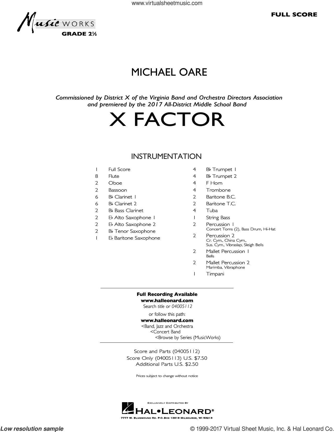 X Factor (COMPLETE)