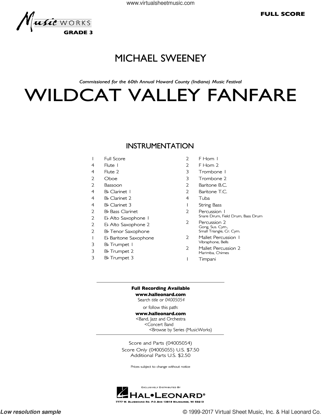 Wildcat Valley Fanfare (COMPLETE)