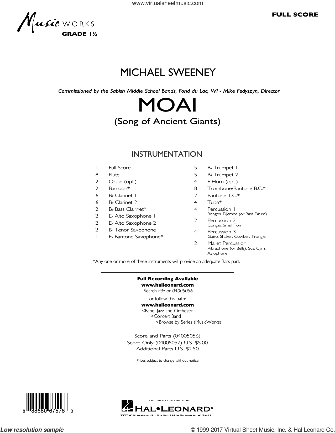 Moai (Songs of Ancient Giants) (COMPLETE)