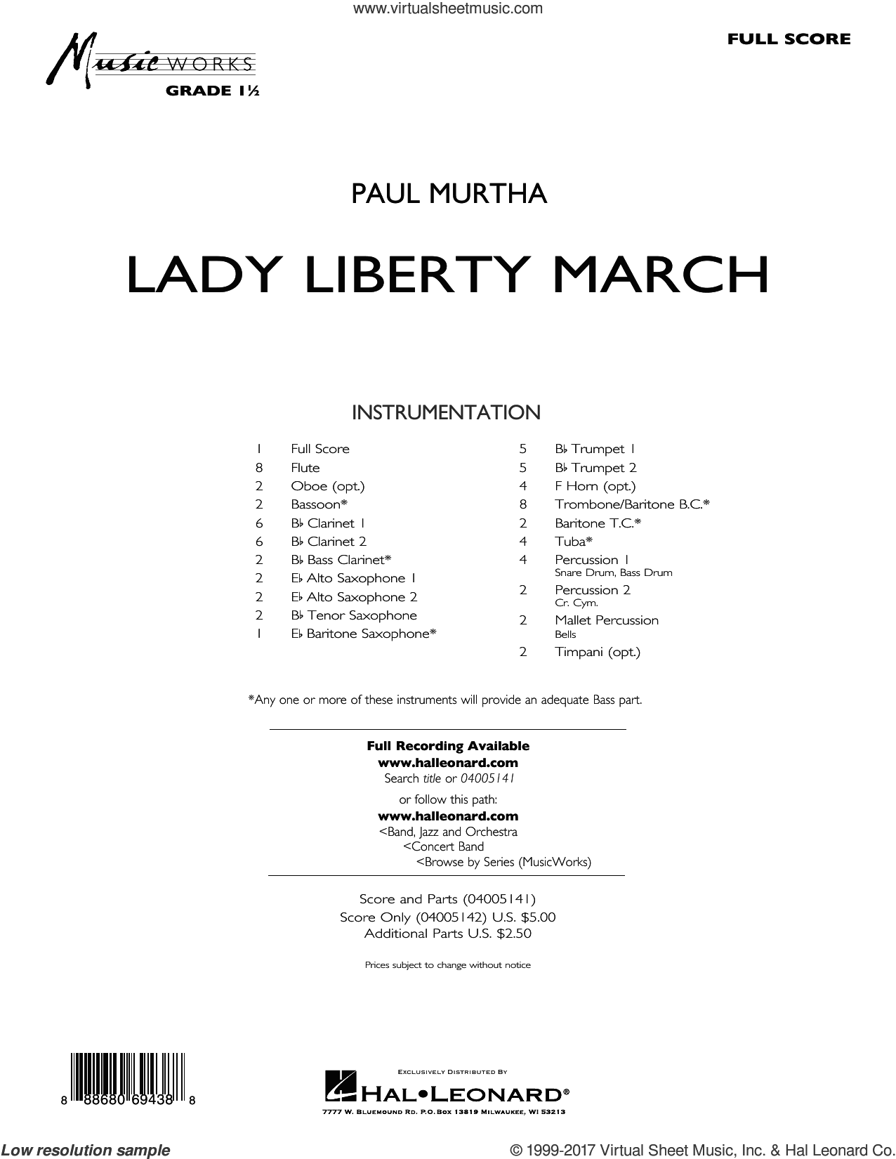 Lady Liberty March (COMPLETE)