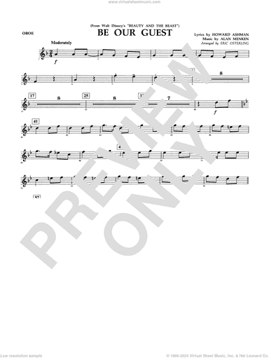 Be Our Guest (from Beauty And The Beast) (arr. Eric Osterling)