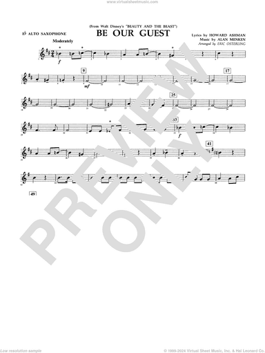 Be Our Guest (from Beauty And The Beast) (arr. Eric Osterling)