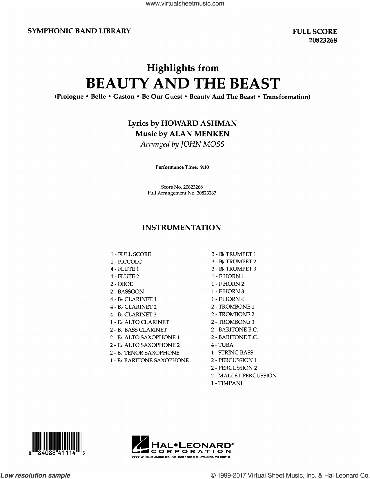Highlights from Beauty and the Beast (COMPLETE)