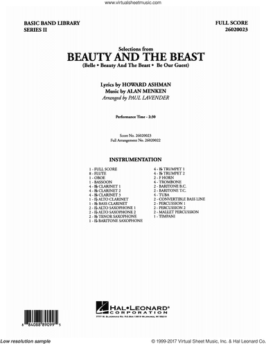 Selections from Beauty and the Beast (COMPLETE)