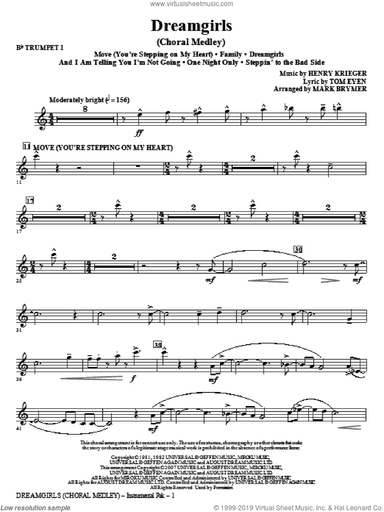Dreamgirls (Choral Medley) (complete set of parts)
