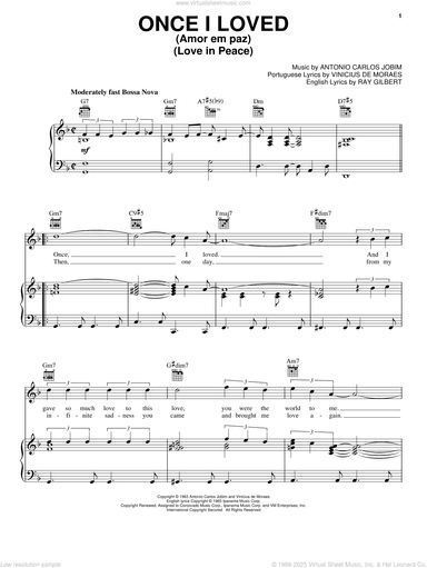 Once I Loved (Amor Em Paz) (Love In Peace)