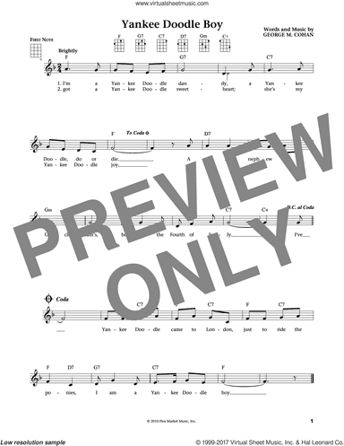 Yankee Doodle Boy (from The Daily Ukulele) (arr. Liz and Jim Beloff)