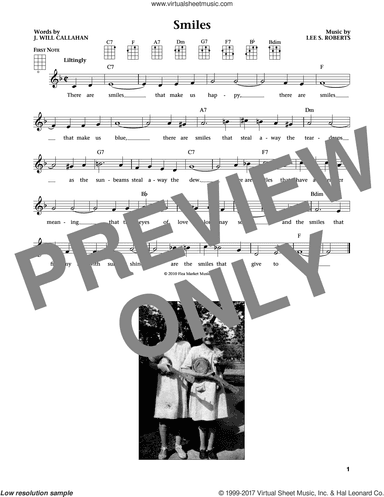 Smiles (from The Daily Ukulele) (arr. Liz and Jim Beloff)