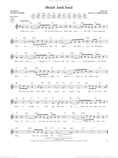 Heart And Soul (from The Daily Ukulele) (arr. Liz and Jim Beloff)