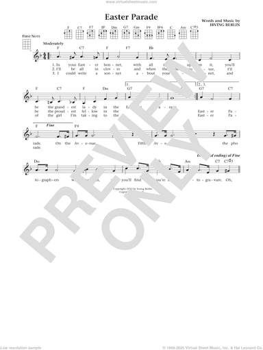Easter Parade (from The Daily Ukulele) (arr. Liz and Jim Beloff)