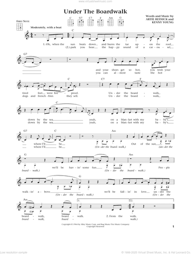Under The Boardwalk (from The Daily Ukulele) (arr. Liz and Jim Beloff)