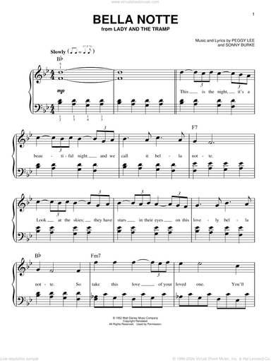 Bella Notte (This Is The Night) (from Lady And The Tramp)