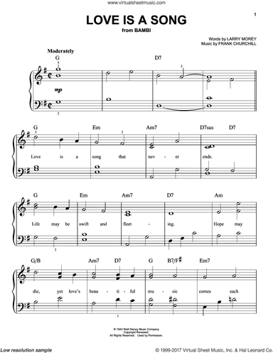 Love Is A Song