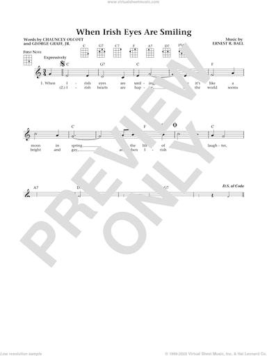 When Irish Eyes Are Smiling (from The Daily Ukulele) (arr. Liz and Jim Beloff)