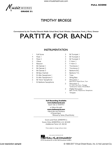 Partita for Band (COMPLETE)