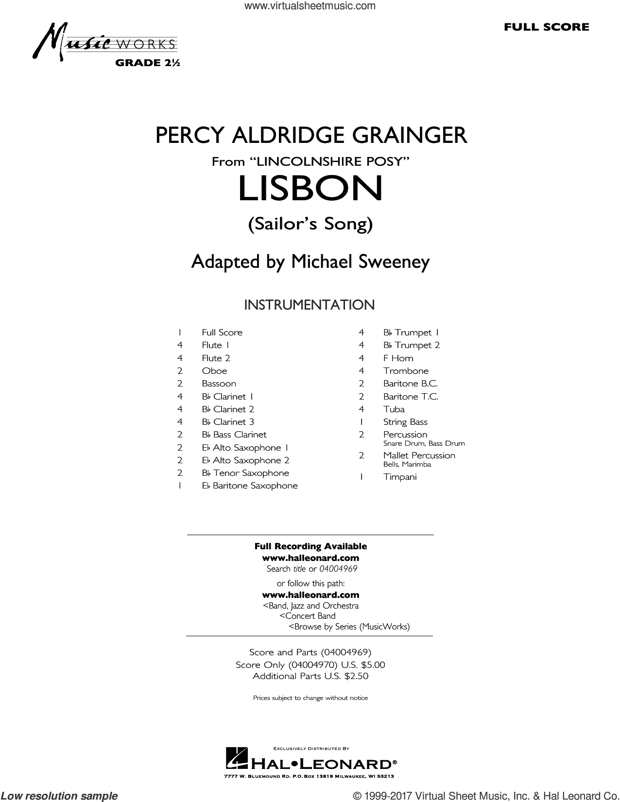 Lisbon (from Lincolnshire Posy) (COMPLETE)