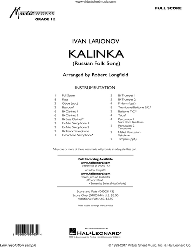 Kalinka (Russian Folk Song) (COMPLETE)