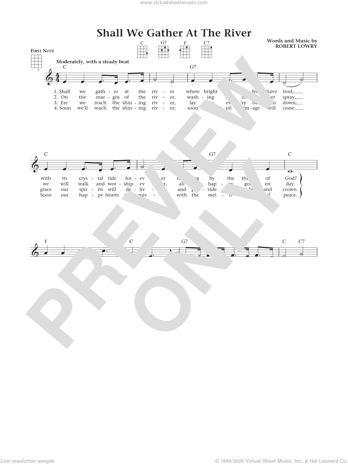 Shall We Gather At The River? (from The Daily Ukulele) (arr. Liz and Jim Beloff)