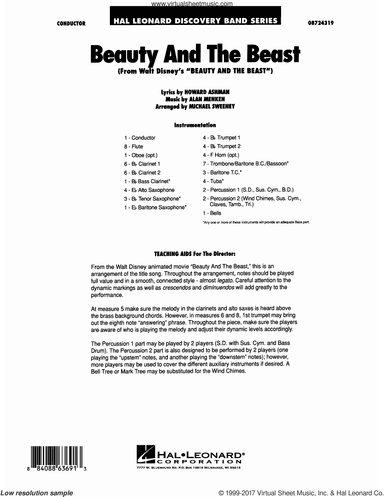 Beauty And The Beast (arr. Michael Sweeney)