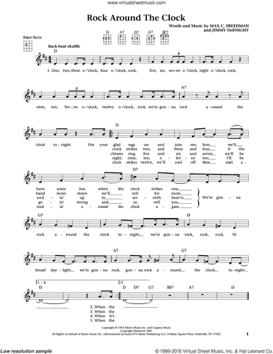 Rock Around The Clock (from The Daily Ukulele) (arr. Liz and Jim Beloff)