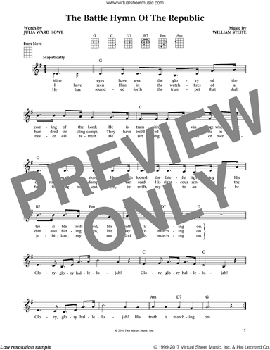 Battle Hymn Of The Republic (from The Daily Ukulele) (arr. Liz and Jim Beloff)