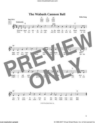 The Wabash Cannon Ball (from The Daily Ukulele) (arr. Liz and Jim Beloff)
