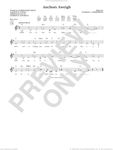 Anchors Aweigh (from The Daily Ukulele) (arr. Liz and Jim Beloff)
