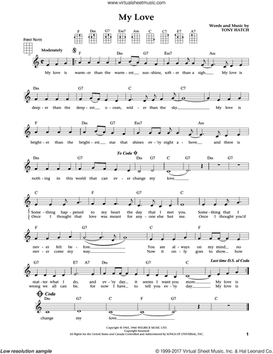 My Love (from The Daily Ukulele) (arr. Liz and Jim Beloff)