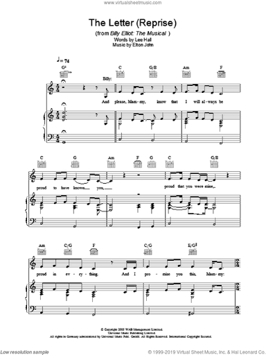 The Letter - Reprise