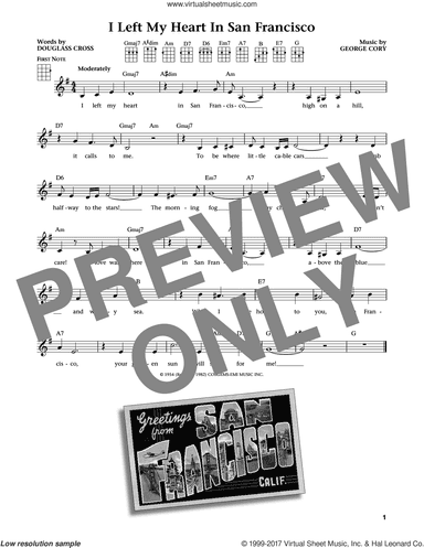 I Left My Heart In San Francisco (from The Daily Ukulele) (arr. Liz and Jim Beloff)